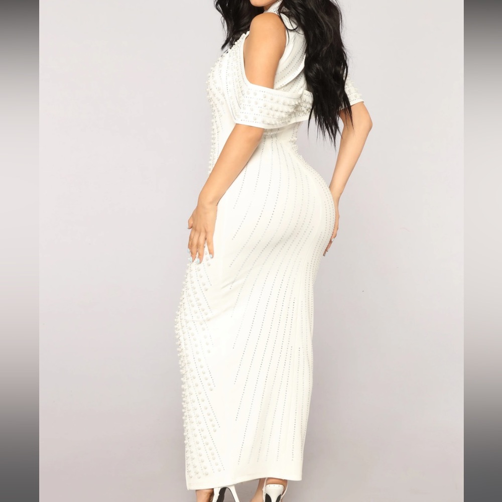 Pearl White Dress